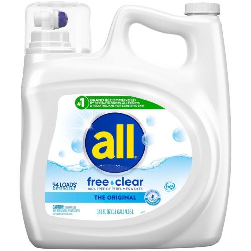 All Liquid Laundry Detergent Free Clear for Sensitive Skin