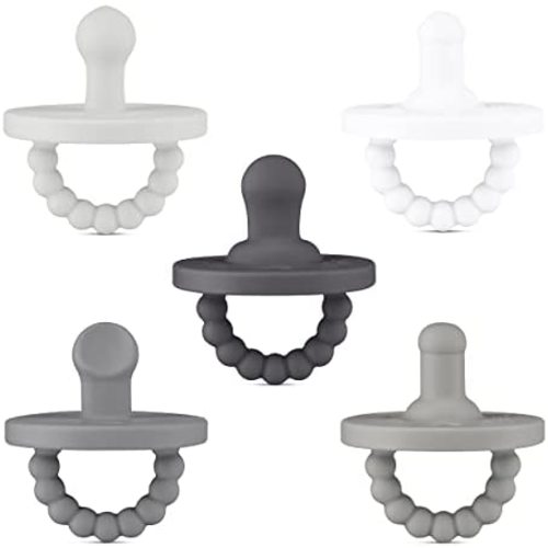Ryan & Rose Cutie PAT Pacifier Teether (Starter Kit, Alloy)