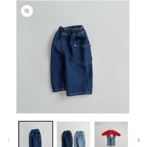 Toddler F25 Side Pocket Denim Pull-on Pants (10m-4y) - 2 Colors | AT NOON STORE