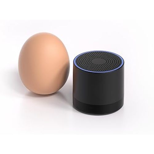 Mini Baby Sound Machine White Noise Machine with 30 Soothing Sounds Loud Speaker Portable Rechargeable Sleep Brown Noise Machine 4 Timers Memory Function for Newborn Kid Adults & Home Travel (Black)