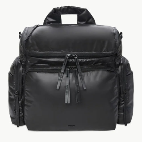 Caraa - Diaper Bag | Medium, Black Nylon