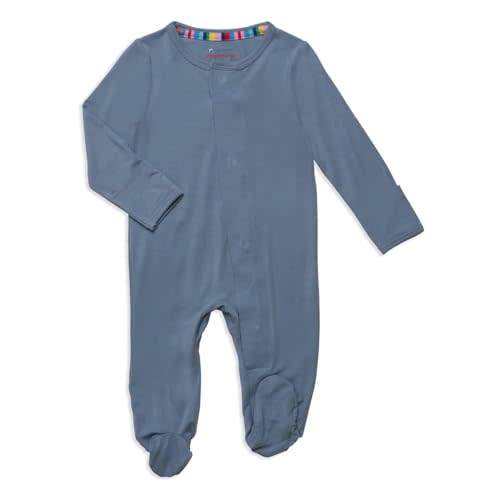Magnetic Me Boys Modal Magnetic Baby Footie Pajamas | Silky Soft Modal Fabric | Baby Sleepers Available in Sizes PRE - 24M