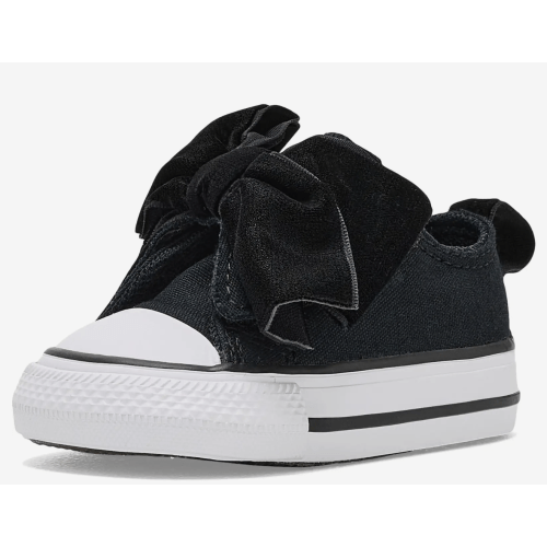 Chuck Taylor All Star One Strap Velvet Bows (infant/Toddler)