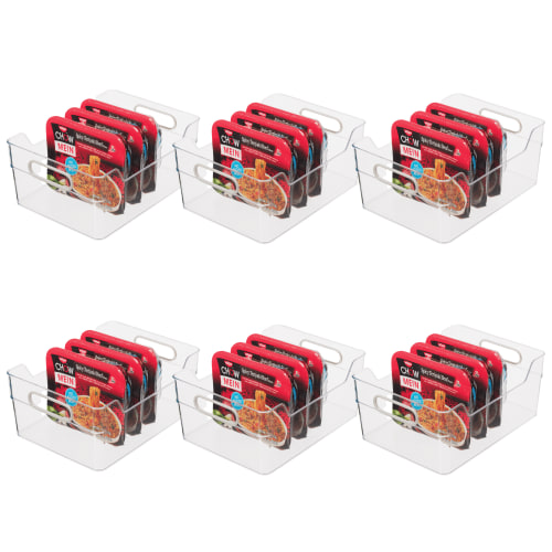 Cabinet/Drawer High Wall Storage Bin - 12" x 8.75" (Set of 6)