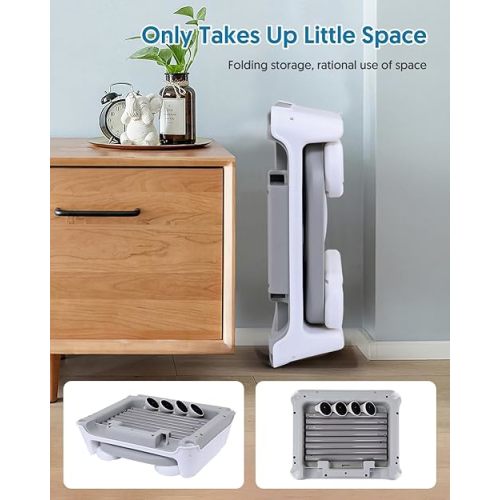 3 in 1 Baby High Chair, Bellababy Adjustable Convertible Chairs for Babies and Toddlers, Compact/Light Weight/Portable/Easy to Clean, Beige