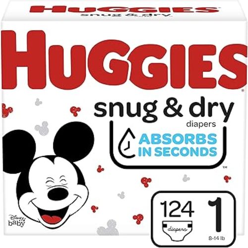 Huggies Snug & Dry Diapers, Size 1