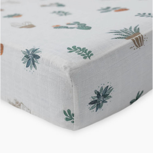Little Unicorn Cotton Muslin Crib Sheet - Prickle Pots