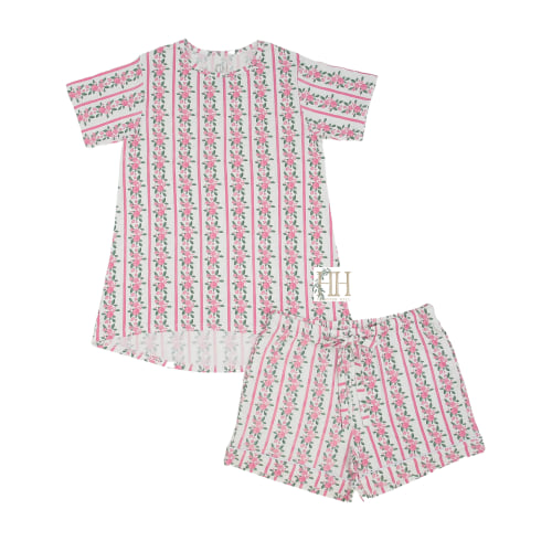 The Lynlee Womens Loungewear Shorts Set