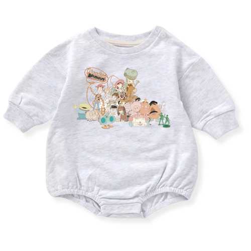 The Toys Roundup (#8) on a Sweatshirt, Tshirt or Bubble Romper for Babies and Toddlers