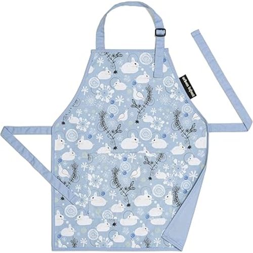 Urban Infant Little Helper Kids Apron - Children's Cooking Art Gardening - Great Gift for Toddler Boys and Girls