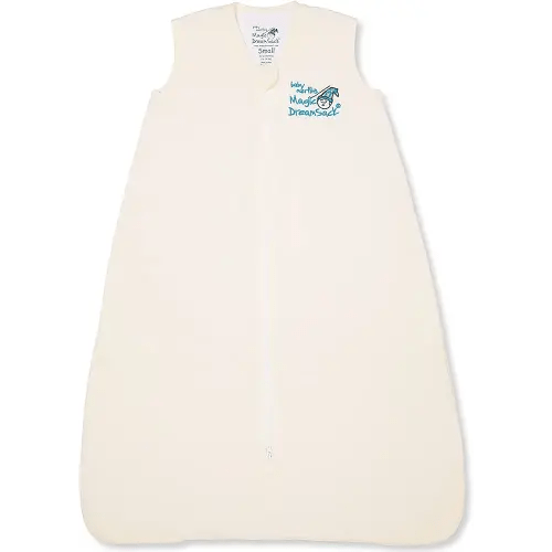 Baby Merlin's Magic Dream Sleep Sack - 100% Cotton Wearable Blanket - Baby 6-12 Months - Cream