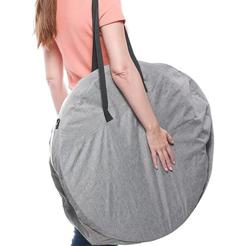 Munchkin Baby Swing Travel Carrying Case with Handles, Grey