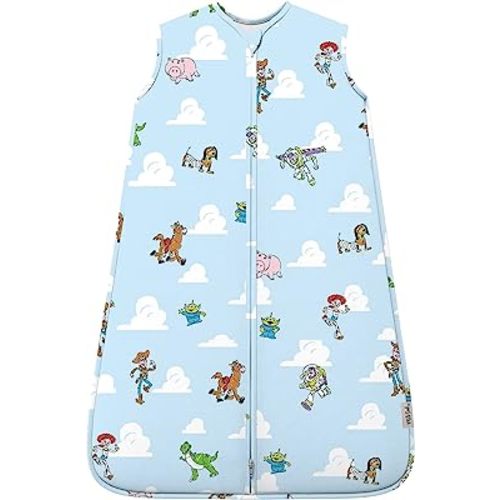 Milk Snob Disney Baby Sleeping Sack, Sleeveless Sleep Bag and Wearable Zip Up Blanket for Girl and Boy, Newborn Infant Shower
