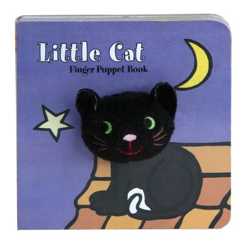 Little Cat Board Book and Finger Puppet