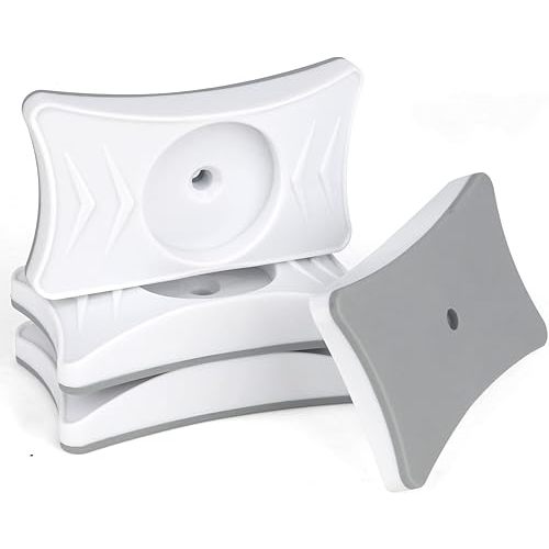 Baby Gate Wall Protector 4 Pack Dog Gates Wall Cups Protect Walls & Doorways from Pet for Child Pressure Mounted Stair Safety Gate- Fit All Safety Gate