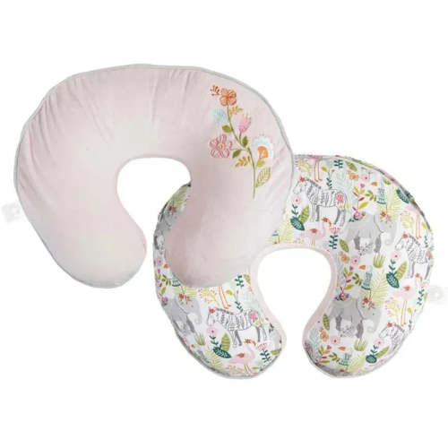 Boppy - Nursing Pillow Luxe Support , Pink Sweet Safari