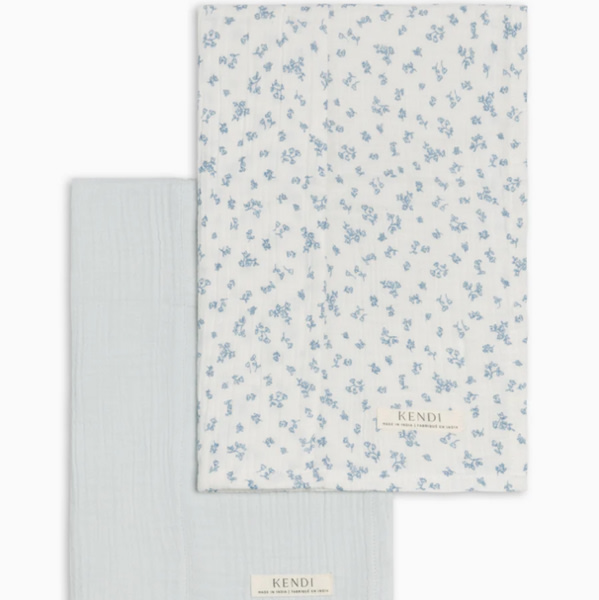 2-Pack Muslin Burp Cloths