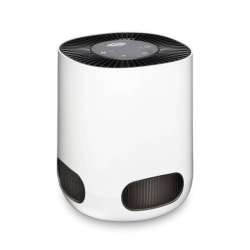 Clorox 200 Sq.ft. Tabletop True HEPA Air Purifier Capacity 11020: Mold Control, Energy Star Certified, 5 Settings, White