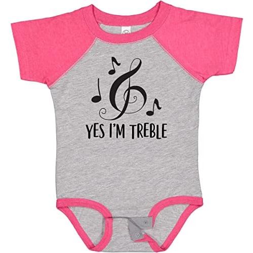 inktastic Funny Music Yes Im Treble Gift Baby Bodysuit