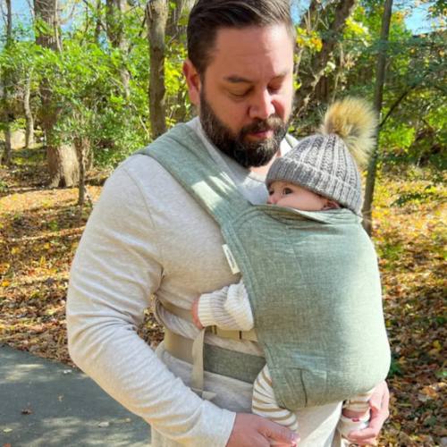 Green Baby Carrier | Ergonomic Soft Structured Carrier