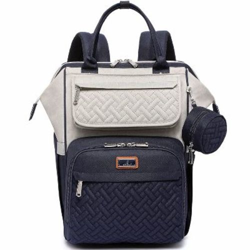 BabbleRoo Polyester Diaper Bag Backpack: Ultimate Baby Bag, Versatile Baby Diaper Bag for Modern Parents