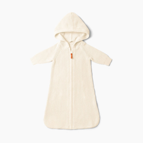 Organic Knit Wearable Baby Blanket - Milk