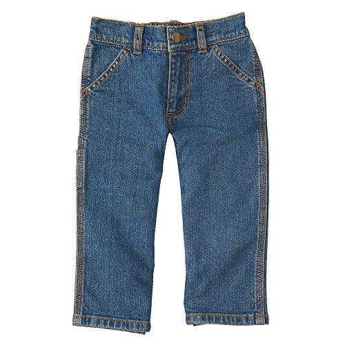 Carhartt Baby Boys' & Toddler Washed Dungaree Pants