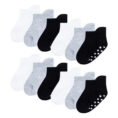 Huggies Baby 12-Pack Lightweight Ankle Gripper Socks