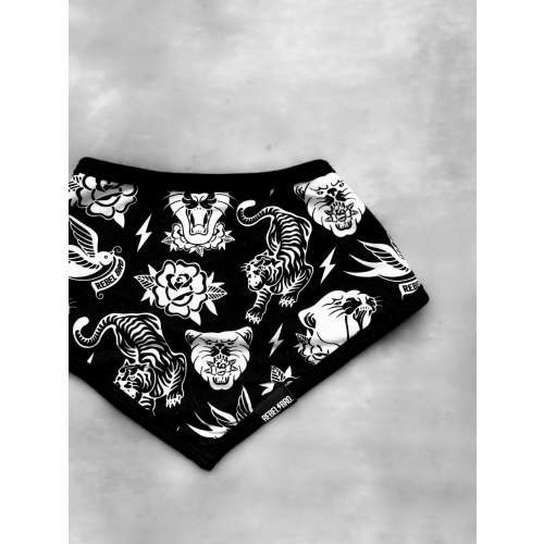 Bamboo Bandana Bib in Born to Be Wild