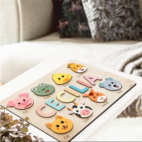 Zuzu Puzzle Personalized Name Puzzle