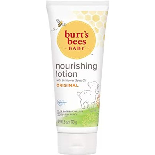 Burt's Bees Baby Nourishing Lotion, Original Scent Baby Lotion - 6 Ounce Tube