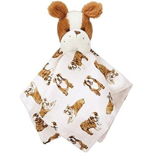 Mud Pie Bulldog Dog Woobie, Tan