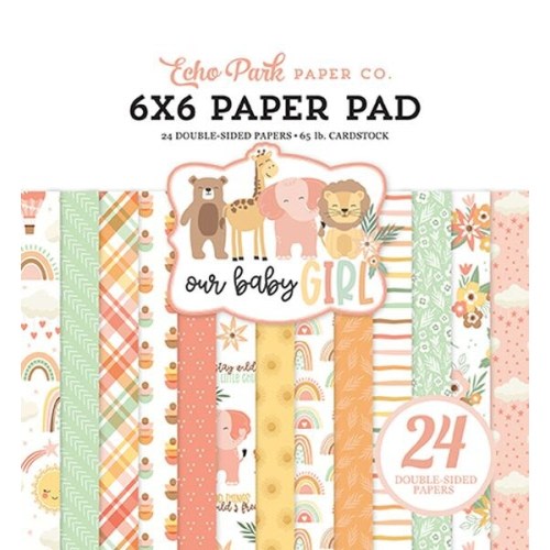 Echo Park Our Baby Girl 6x6 Paper Pad