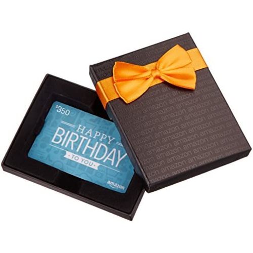 Amazon.com Gift Card in a Birthday Gift Box (Various Designs)