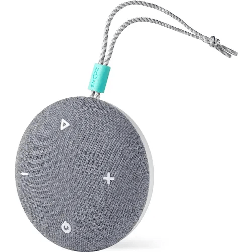 SNOOZ Go - Travel White Noise Sound Machine, Night Light, & Bluetooth Speaker - Portable White Noise, Pink Noise, and Fan Sounds - Charcoal