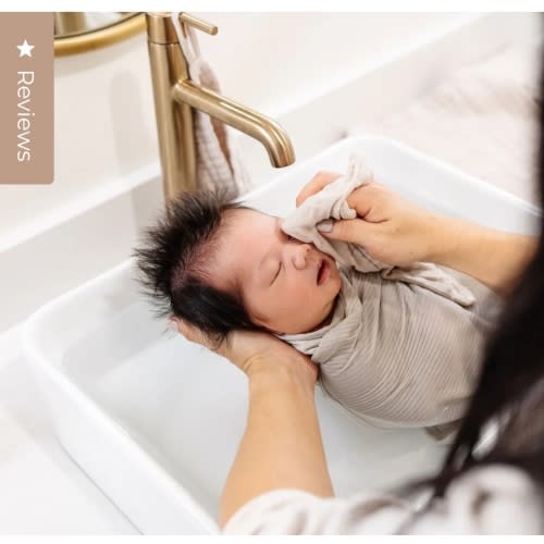 Bath - Swaddle Blanket - Adrian Ribbed