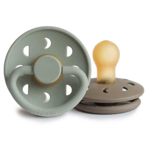 FRIGG Moon Natural Rubber Pacifier 2-Pack – Mushie