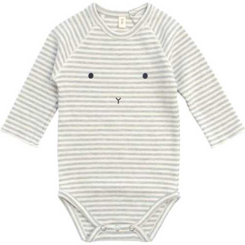 Bunny Bodysuit, Stripy - Organic Zoo | Maisonette