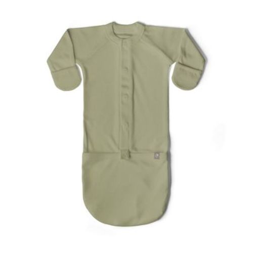 Goumi 24 Hour Convertible Sleeper Baby Gown - Sandstone 0-3m