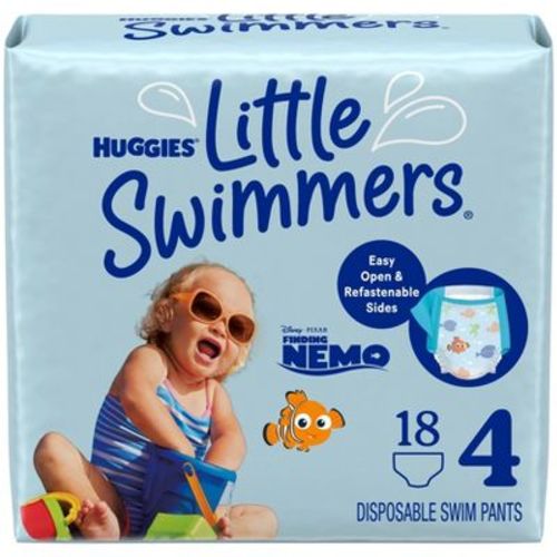 Huggies Little Swimmers Baby Swim Disposable Diapers - Size 4 - 18ct