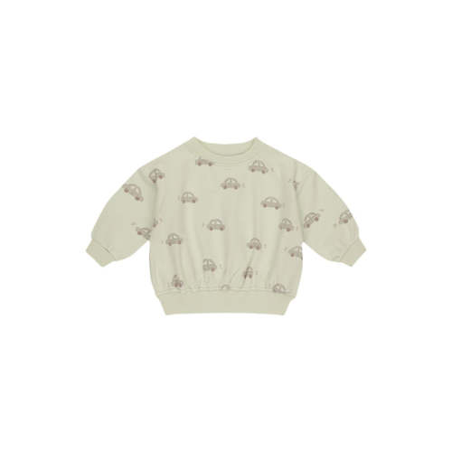Relaxed Sweatshirt - Cars – Green Bean Baby Boutique