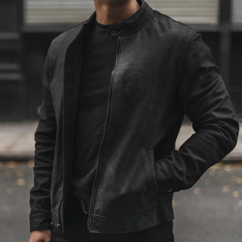 Racer Jacket | Black Matte XXL | Athletic