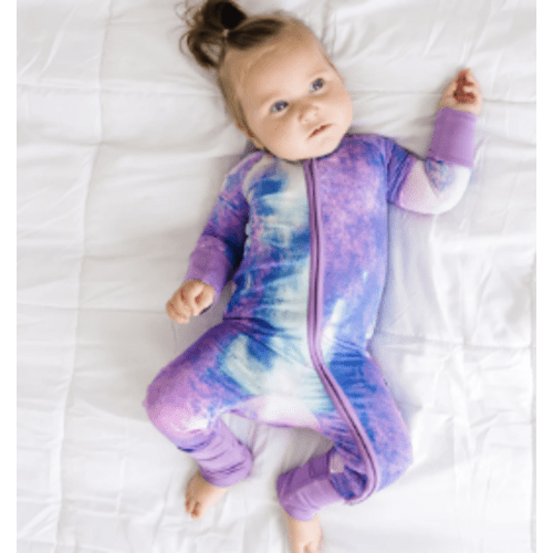 Purple Watercolor Zippy - Little Sleepies