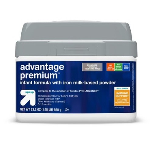 Advantage Premium Infant Formula With Iron Powder - 23.2oz - Up & Up™