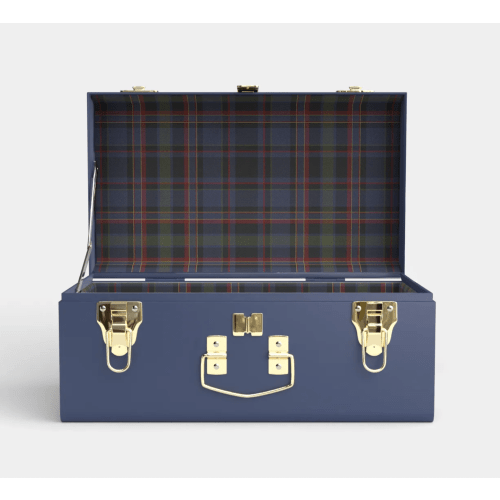 Mini Trunk - Green or Navy, PK Plaid