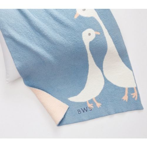 Fuzzy Duck Baby Blanket