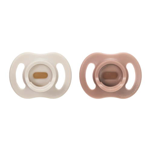 Tommee Tippee Ultra-light StayPut Pacifier, 6-18m, One-Piece Silicone Design, 2 Pack