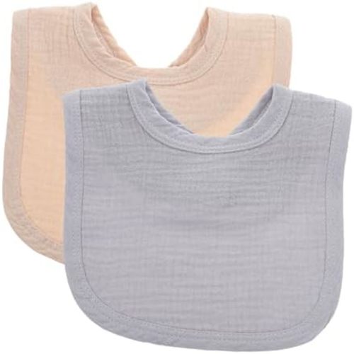 Vaguelly Boy Bib Burping Cloths for Babies Girl Items Stuff for Newborn Wipes Cotton Yarn