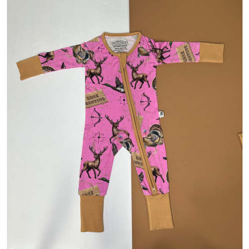 Pink Hunting Bamboo Sleeper