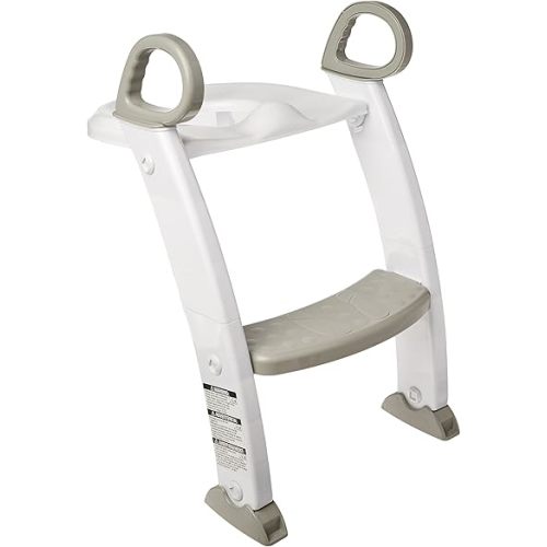 Spuddies Potty with Ladder, White/Gray, One Size (Pack of 1)